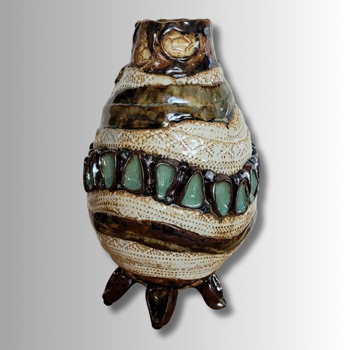 SL-572 Vessel, Stoneware Motherload of Sky Stones $320 at Hunter Wolff Gallery